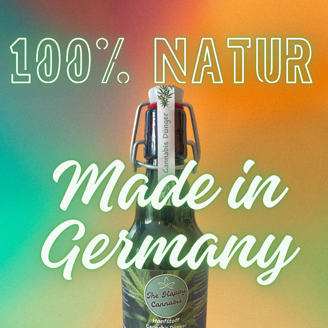 The Happy Cannabis - Cannabis Universaldünger 333 ml - Hanfstoff - Konzentrat