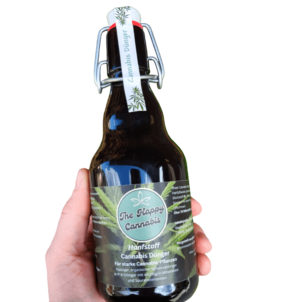 The Happy Cannabis - Cannabis Universaldünger 333 ml - Hanfstoff - Konzentrat