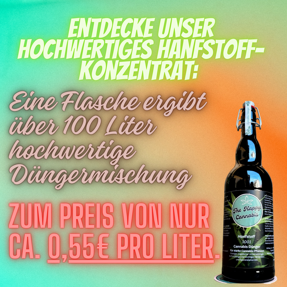 Universaldünger 1001 ml – Hanfkonzentrat für gesundes Wachstum