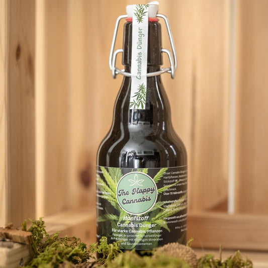 The Happy Cannabis - Cannabis Universaldünger 333 ml - Hanfstoff - Konzentrat