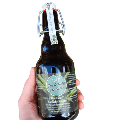 The Happy Cannabis - Cannabis Universaldünger 333 ml - Hanfstoff - Konzentrat